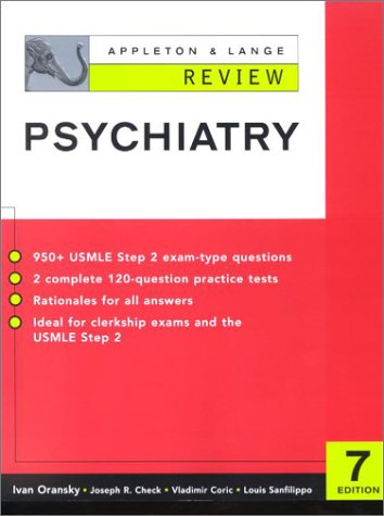 Appleton & Lange Review of Psychiatry, by Ivan Oransky