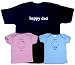 HAPPY DAD and HAPPY BABY Father & Baby/Father&Son-Daughter Shirts - GREAT GIFT for a NEW FATHER!