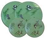 Pfaltzgraff Winterwood Burner Covers, Set of 4