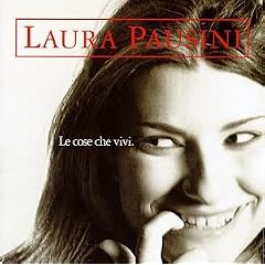 Album cover for Le cose che vivi by Laura Pausini CD from which you can create your own MP3 Ringtones / Realtones using the ToneBee online ringtone maker.