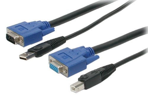 Childrens Toyshop  Electronics : StarTech.com 15 ft. USB+VGA 2-in-1 KVM Switch Cable