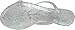 Kali Footwear Women Ribbon Bow Flat Jelly Sandal