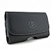 HTC One max Horizontal Leather Case with Magnetic closure with belt clip and belt loops + Stars Stripes Silicone Wristband