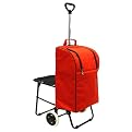 Quest Insulated Shopping Cart - Red