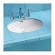 ADA Compliant Rimless Undermount Sink with SanaGloss Glazing