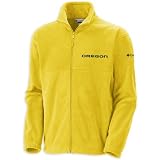 Columbia Oregon Ducks Yellow Flanker Full Zip Jacket