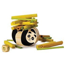 Bamboo Collection Balancing Game, Pandobo by Hape International