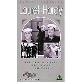 Laurel And Hardy - No. 20 - Sailors Beware/Men O'War/Two Tars [VHS]