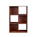 ClosetMaid 4104 Cubeicals 6-Cube Organizer, Dark Cherry