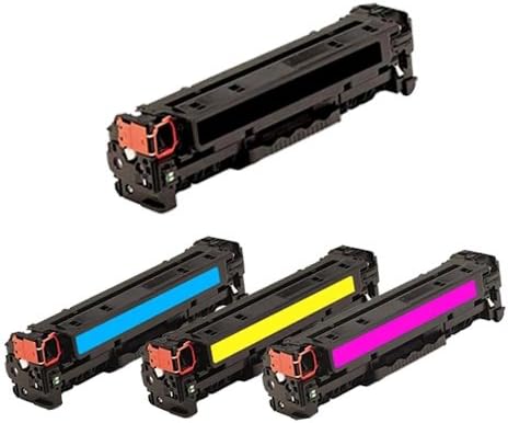 TonerBoss C118S4 Remanufactured Canon 118 High Capacity Toner Cartridges for Color Image Class MF8280C (Pack of 4)