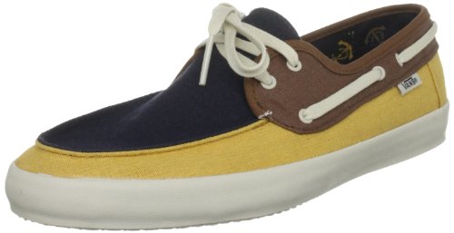 Vans Men's Chauffeur Navy/Mineral Yellow Trainer VNJ8V97 10 UK