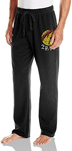 2pac Tupac Men Long Pants Slim Jogger Hip Hop Sweatpants Open Bottom