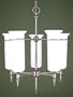 00762 - Brushed Nickel Chandelier