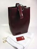 Gorgeous Authentic ***Cartier®*** Panthere® Leather Sidepack / Sling / Shoulder Bag. Burgundy. Made in France
