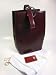 Gorgeous Authentic ***Cartier®*** Panthere® Leather Sidepack / Sling / Shoulder Bag. Burgundy. Made in France