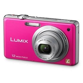 Panasonic Lumix FS10 Digital Camera - Pink (12.1MP, 5x Optical Zoom) 2.7 inch LCD