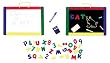 MELISSA & DOUG MAGNETIC CHALK DRY ERASE BOARD