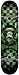 Speed Demons Skull Checker Micro Complete Skateboard, Green, 6.75-Inch