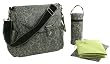 Kalencom Ozz Dainty Water Repellant Messenger Bag, Gray Kalencom Ozz Dainty Water Repellant Messenger Bag, Gray