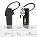 PLAY X STORE Wireless HD Voice Headphone - Mini Universal Headset With Microphone,In-ear Earbuds-Black