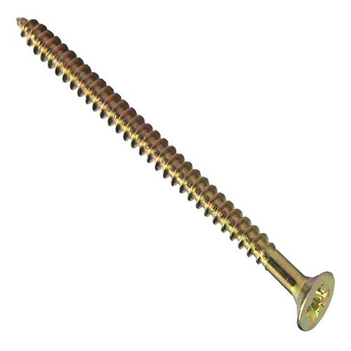 Faithfull Twinthread Wood Screw Pozi Counter Sunk (30) 6 X 25Mm 1In