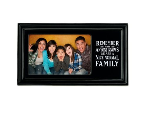 Grassland’s Road 4×6 Black Ceramic Family Photo Frame