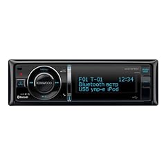 Kenwood KDC-BT61U CD/MP3-Tuner (Apple iPod-ready, Bluetooth, USB 2.0) schwarz mit variabler Tastenbeleuchtung
