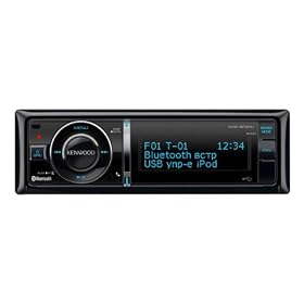 Kenwood KDC-BT61U Bluetooth  MP3/WMA/AAC/CD-Receiver with Rear AUX/USB Music Inputs and iPod/iPhone Control