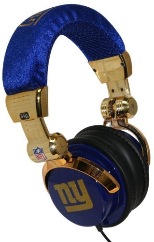 iHip NFL Limited Edition DJ Headphones - New York Giants