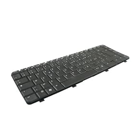 Clavier Noir d'Ordinateur PC Portable FR pour Compaq Presario C700, HP G7000, compatible avec 9J.N8682.M0F NSK-H5M0F