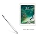 Apple iPad (2017) Stylus Pen, BoxWave [AccuPoint Active Stylus] Electronic Stylus with Ultra Fine Tip for Apple iPad (2017) - Metallic Silver