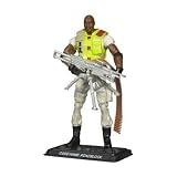 G.I. Joe - 2007 - Hasbro - Heavy Machine Gunner - Code Name: Roadblock Action Figure - w/ Base & Accessories - From the G.I. Joe Cartoon Series - New - Limited Edition - Collectible