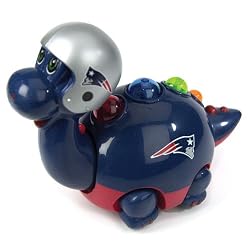 New England Patriots 6"x9" Toy Team Dinosaur - NFL Football