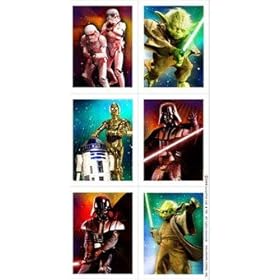  Star Wars: Feel the Force Stickers (4 count)