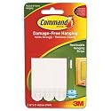 3M 17201OF Picture Hanging Removable Interlocking Fasteners 3/4 x 2 3 Set Pack