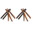 Rockys Choice THICK ODOR FREE 6 - 6 1/2 Inch Premium Bully Sticks - 10 Pack