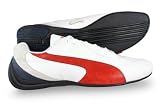 New Puma Pace Cat Motorsport Trainers – White / Red
