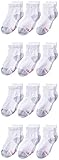 UPC 038257549539 product image for Hanes Big Boys' Classics Ankle Socks 12 Pack, White, 5-6.5 (Shoe Size 4.5-8.5) | upcitemdb.com