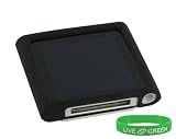 Black Silicone Skin Case for Apple iPod Nano 6 6th Generation