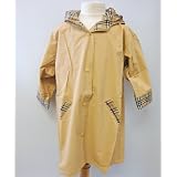 MONSEY FASHIONS HOODED RAINCOAT BY MODEST CHILDRENS CLOTHING SIZES 2/20 (2, BEIGE)