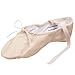 Capezio Women's Leather Cobra Ballet Shoe, Light Pink,7 M US