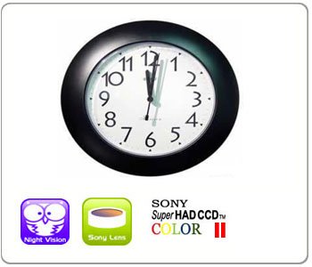 New Spy Mini Clock Camera 1/3″ Sony Super