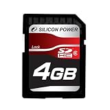 Silicon Power 4GB SDHC High Capacity SD Memory Card