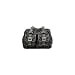 OiOi Black Floral Diaper Carry All