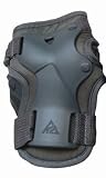 K2 Skate Womens XT Premium Wrist Guard, Gray, Large