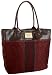 Tommy Hilfiger Leeds Large Tommy Tote,Oxblood/Java,one size