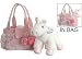 Toys : Plush Fluffy Unicorn Fancy Pals Pet Carrier 8"