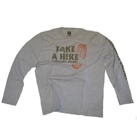 Timberland Grey 'Take a Hike' Long-Sleeve T-Shirt