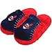 CLEVELAND INDIANS OFFICIAL LOGO EMBROIDERED SLIPPERS SZ L