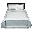 Home Blue Hotel Comforter Set - Full